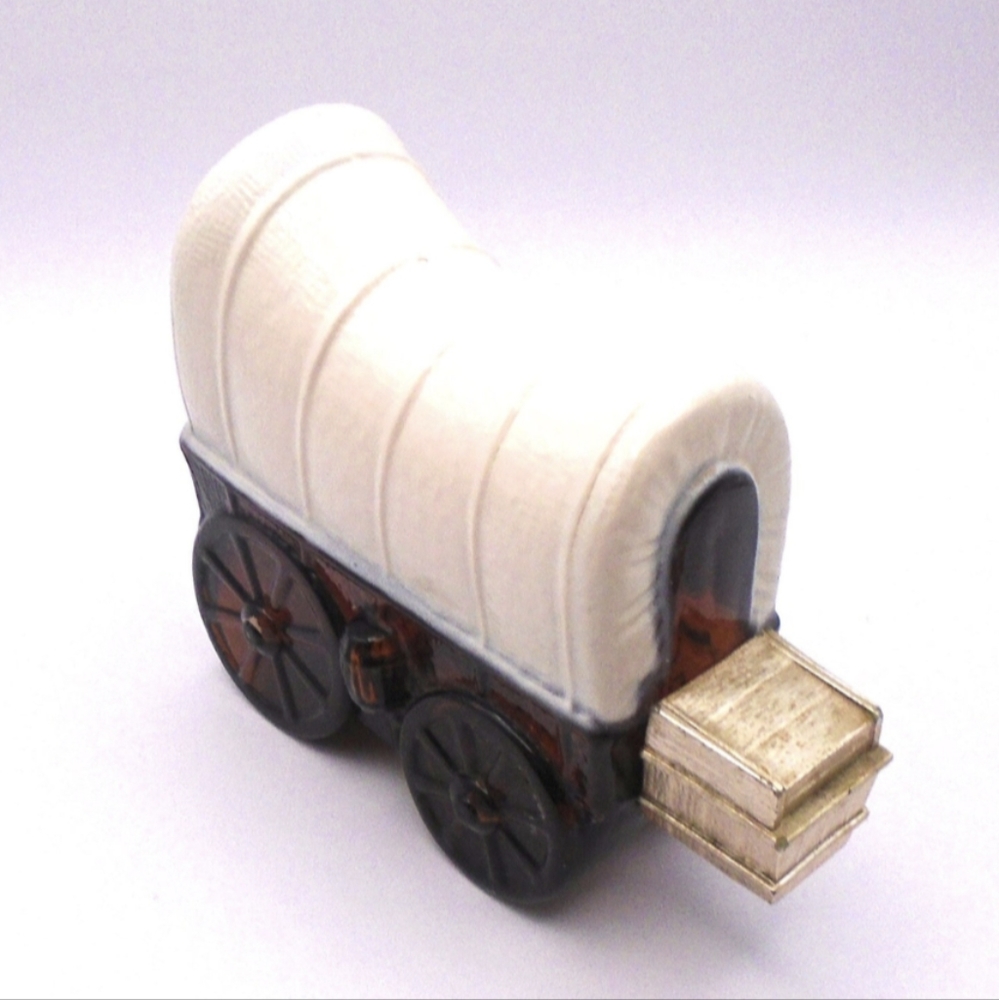 Avon Covered Wagon Wild Country After Shave Decanter 6oz Empty